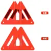 Señal de triángulo de emergencia para coche, señal de estacionamiento por avería y peligro, triángulo reflectante plegable para inspección anual del vehículo