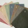 [Edição 44] Conjunto de Tecido Pré-tingido em 8 Cores Doces, Tecido Artesanal, Roupas de Boneca, Capas de Livro, Patchwork, Xadrez Tingido com Fio