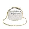 Bolso de cadena mini de diamantes estilo nuevo 2023 Bolso de luna bolso de aro de hula bolso de brazo bolso de dama