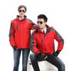 Jaqueta de inverno macacão masculino e feminino três em um forrado de lã engrossado à prova de vento à prova d'água roupas de fábrica de reparo de automóveis top Roupas de proteção do trabalho