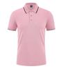 Camisa polo empresarial com lapela, logotipo impresso, camisa cultural, propaganda, gola redonda, manga curta, impressão, corrida, roupas de trabalho respiráveis