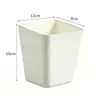 Cesta de Almacenamiento de Plástico para Pared de Cocina, Soporte de Teléfono para Mesita de Noche de Dormitorio sin Taladro, Cubo Pequeño para Colgar, Tipo Colgante