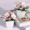 Flores de Linguagem Estelar Flores Artificiais Atacado Cabeças de Flor de Margarida Decoração de Caixa de Presente Lembranças Plantas Pequenas em Vasos DIY