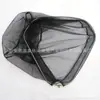 Cabeça de rede de aço inoxidável bolso de rede aprofunda malha fina olho pequeno cola anti-pendurar triângulo dobrável sólido equipamento de pesca grande