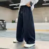 Pantalones de trabajo para niños, nuevo estilo primavera/otoño 2026, pantalones deportivos y casuales geniales y elegantes para niños, pantalones de pierna ancha para niños mayores en otoño