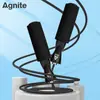 Corda de Pular Angnet Ft125 com Rolamento, Cabo de Espuma, PVC, Sem Contador, Esportes para Estudantes, Exercício