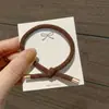 Cuerda básica para el cabello estilo coreano, banda de goma pequeña para moño alto de Dongdaemun, diadema para la muñeca, banda para el cabello de alta elasticidad y duradera, tocado