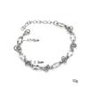 Nuevo Brazalete Ins Hip-Hop de Acero Inoxidable Empalmado Anudado de Acero Titanio para Mujer, Diseño y Elegante Joyería de Mano Estilo Pareja al Por Mayor