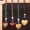 Colgante Creativo de Talla en Madera, Pareja Linda de Gato y Conejo, Llavero para Teléfono Móvil, Accesorios de Joyería de Juguete