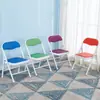 Silla de Comedor Plegable para Uso Doméstico, Taburete de Oficina con Respaldo, Adecuado para Alquiler de Dormitorios, Cómodo para Sentarse Largo Tiempo, Precio de Mayoreo