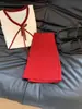 Falda de Lana de Cintura Alta Estilo Coreano para Mujer, Falda-Pantalón Corta Roja Adelgazante Dulce A-Line Anti-Exposición de Otoño, Para Mujeres Petites