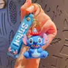 Llavero de Muñeca de Dibujos Animados Creativo Stitch Novena Generación Máquina de Juguetes Llavero Lindo para Bolso Coche Regalo Venta al por Mayor