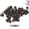 Jingdian Jewelry Contas Soltas de Madeira, Contas Redondas de Sândalo Dourado, Joias Artesanais DIY, Contas de Oração Budistas, Produtos Semi-acabados