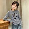 Camiseta Interior de Cuello Redondo para Niñas Estilo Nuevo 2026 Ropa Interior para Niños de Edad Media y Mayores Polar de Doble Cara Ropa de Otoño/Invierno Camiseta Pulóver Moderna