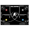Tapete de Entrenamiento de Pasos de Baloncesto Transfronterizo Interior Control de Balón Auxiliar Tapete Aislante de Sonido Deporte Fitness Diatomeas Antideslizante