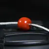 Cuentas de Ágata Natural de Grado Rojo del Sur, Cuentas Redondas para Joyería DIY, Accesorios para Collares y Accesorios para Manos al por Mayor