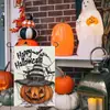Banderas de Halloween de Venta Caliente Transfronterizas, Banderas de Decoración Festiva, Banderas de Tela Colgantes para Exteriores en el Jardín