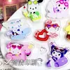 Anillo de Natación Sanrio Clip de PP Nuevo Acrílico Dulce y Lindo Clip para Niña Clip para Notas de Dibujos Animados Acrílico de Doble Cara