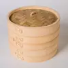 Atacado de fábrica boutique bambu artesanal vaporizador pequeno lanche pãozinho vaporizador rack de vaporizador doméstico grande vaporizador vaporizador de bambu