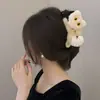 Nuevo Dibujo Animado Otoño Invierno Felpa Dibujo Animado Gato 3D Pinza para el Cabello Accesorios para el Cabello Lindo Tiburón Pinza para el Cabello Pinza para la Parte Posterior de la Cabeza