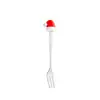 Juego de Cuchara y Tenedor Navideño de Acero Inoxidable Transfronterizo para Muñeca Vajilla de Ambiente Cuchara de Café Dorada Cuchara de Postre Navidad