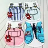 Ropa para Mascotas Primavera y Verano Ropa para Cachorros Teddy Bichon Pomerania Chaleco para Mascotas Tirantes Monos Falsos Ropa XS