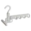 Perchero plegable de cinco agujeros, portátil para viajar, adecuado para dormitorios, colgar ropa, hotel, viajes de negocios, gancho para secar ropa en interiores