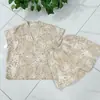 Bata Desechable para Hombre, Traje de Sauna de Poliéster-Algodón para Mujer, Ropa para Masaje y Terapia de Pies, Ropa para Moxibustión, Bata de Hotel, Ropa para Terapia de Sauna