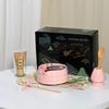 Estilo Ins Transfronterizo Tazón de Matcha Set de Té Matcha Set de 100 Piezas Caja de Regalo Souvenir Tazón de Matcha Cerámico con Pico