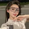 Nuevas Gafas de Ciclismo de Color Cambiante para Exteriores para Uso Diurno y Nocturno, Gafas de Color Cambiante a Prueba de Viento con Marco Grande, Gafas de Sol para Ciclismo y Running Nocturno I
