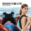 Colete de peso para homens e mulheres, saco de areia de peso para treinamento esportivo unissex, colete de peso invisível para corrida e fitness, saco de areia refletivo
