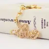 Chaveiro de Carro com Letras Strass Amor Joia Fofa Acessórios para Bolsa Feminina Chaveiro de Casal Pingente de Metal 941