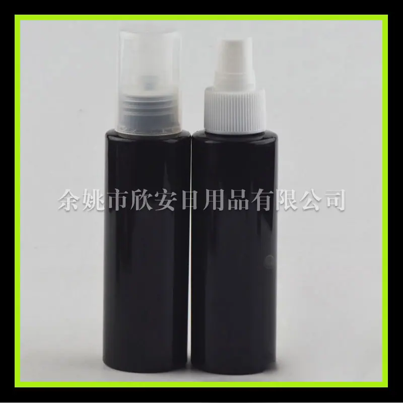 100ml平肩pet 黑色+ 香水 喷头 副本