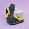 [Personalizável] Tamancos de Verão Femininos para Uso Externo, com Solado Macio, Confortáveis, Fechados na Ponta, Antiderrapantes, Sapatos Cirúrgicos para Enfermeiros