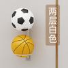 Estante de baloncesto sencillo para interiores, para colgar en la pared, sin perforaciones, para la escuela infantil