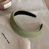 Diadema de lunares suave estilo francés para mujer, de ala ancha, copa alta, adecuada para lavarse la cara, accesorio para el cabello versátil para el día a día, accesorio para el cabello de verano