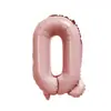 Globo de Película de Aluminio Rosa Bebé de 16 pulgadas Versión Americana Alfanumérico Fiesta de Cumpleaños Arreglo Creativo Decoración Globo A-Z
