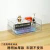 Estante para Archivos Escritorio de Oficina Caja de Almacenamiento Multicapa Transparente Estante para Archivos A4 Apilable con Organización de Información de Escritorio