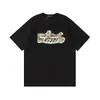 Camiseta de Manga Curta para Casal Amiri Pomba da Paz Tinta Flow Grafite Lettering 230g Série Coleção Estampa Clássica do Logo