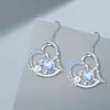 Nuevos Exquisitos Pendientes Colgantes Personalizados Creativos de Animal Tortuga Combinan con Todo Moda Brillantes Pendientes de Regalo Conmemorativo