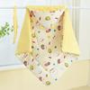 Manta Wrap Tipo Feijão de Algodão Puro, Tipo Manta de Swaddle para Recém-Nascidos, Versão Espessa, Amiga da Pele e Macia para Bebês, com Acabamento nas Bordas