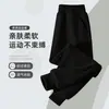 Pantalones deportivos de algodón para niños, estilo primavera y otoño con puños, hechos a medida según muestras y diseños, OEM para niños y niñas, pantalones deportivos de algodón puro, personalización de pedidos pequeños