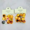 Mini Ímãs de Comida Magnéticos, Ímãs Realistas de Pão Europeu para Geladeira, Adesivos de Recados de Confeitaria, Ímãs de Tarte de Ovo, Decorações de Cartão de Comida