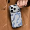 Comercio Exterior Más Vendido Estilo Ins Lazo de Cinta Adecuado para Funda de Teléfono Iphone17Pro Funda de Película de Doble Capa Apple 16