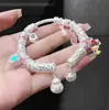 Novo Pulseira Trançada Dopamina Estilo Chinês com Design de Cabacinho Ruyi e Lingote, Pulseira Versátil de Ponta Aberta Vintage de Nicho
