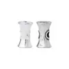 Prata de Lei S925 Retrô Elegante Horizontal Perfurado Contas de Cintura Separadas por Contas Pequena Cintura Contas de Prata DIY Pulseira de Cristal Acessórios para Pulseira