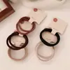2 Piezas ~ Gomas para el Cabello Básicas de Alta Elasticidad y Durabilidad, Gomas para el Cabello para Niñas, Accesorios para el Cabello de Goma, Cuerdas para el Cabello para Coletas Altas, Diademas