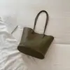 Bolso de mano retro Shuai Mijia, bolso tote grande de moda nuevo para mujer 2026, bolso de hombro simple y casual