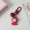 Llavero con forma de campana de bebé, de dibujos animados, suave y bonito, con forma de corazón para niña, accesorio para estudiante, regalo para novia, colgante para pareja