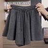 2026 Verano Nuevo Estilo Casual Estilo Perezoso Figura en Forma de Pera Cordón Pantalones Deportivos para Mujer Cintura Alta Adelgazantes Dulces y Picantes